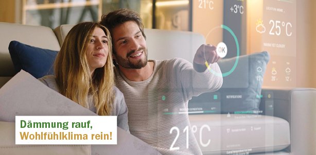 Dämmung rauf bringt’s! – Weil Hitze und Kälte draußen bleiben. Dämmung rauf bringt’s! – Weil Hitze und Kälte draußen bleiben.